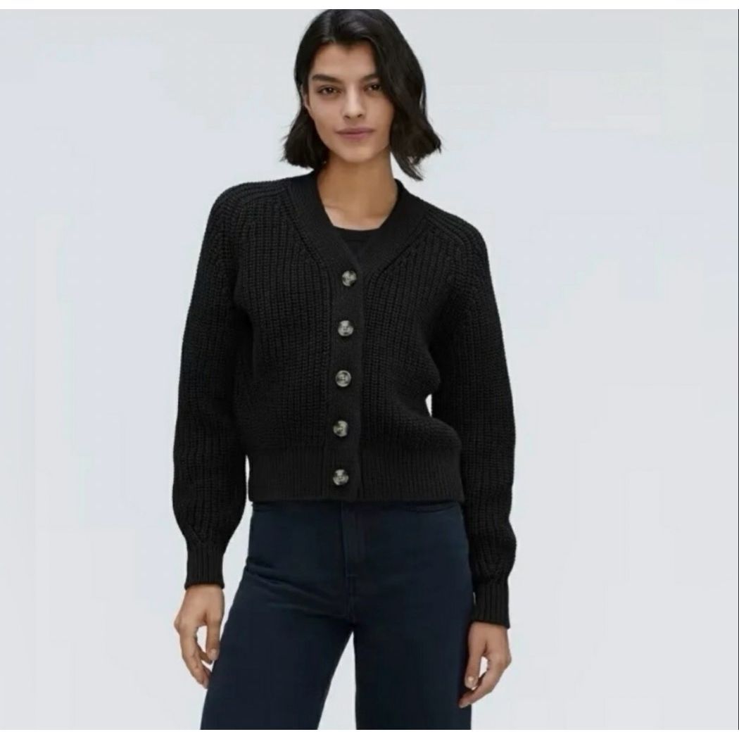 Everlane The Felted Merino Cardigan
